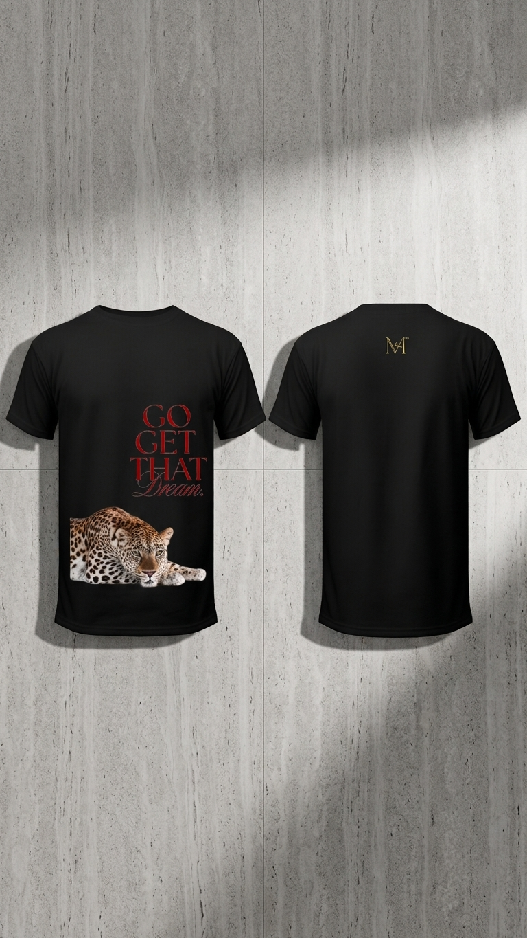 Go Get That Dream – Leopard Tee